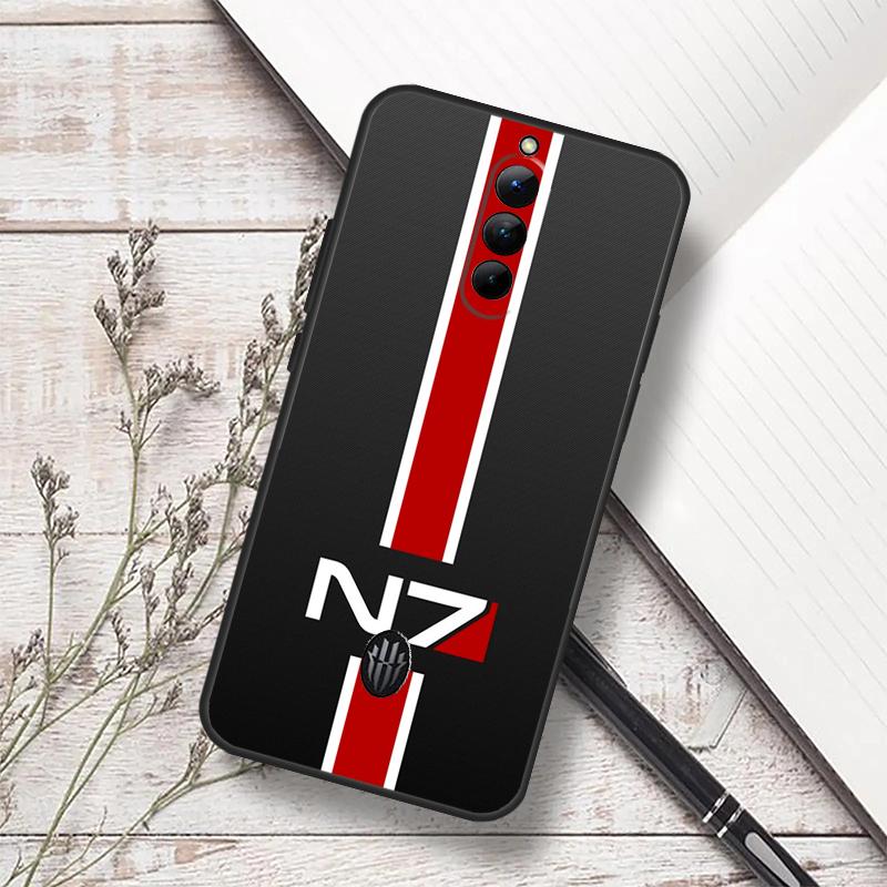 N7 Mass Effect Case For ZTE Nubia Red Magic 6S 7S 6 7 Pro 5G RedMagic 10 Air 8 9 8S 9S 10S Pro Plus Cover