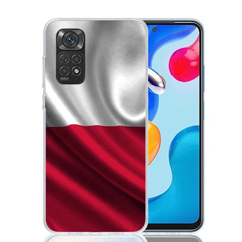 Poland Flag Phone Case For Xiaomi Redmi Note 15 14 13 12S 12 Pro Plus 11S 11E 11 11T 10S 10 Art Soft Pattern Cover Redmi Note 14