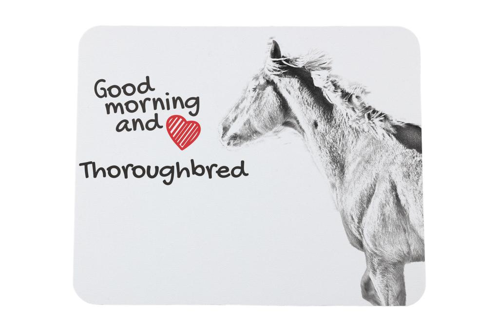 Puro-sangue - mouse pad com estampa, mouse pad personalizado com um cavalo, gadget exclusivo para um trabalhador de escritório da marca Art-Dog
