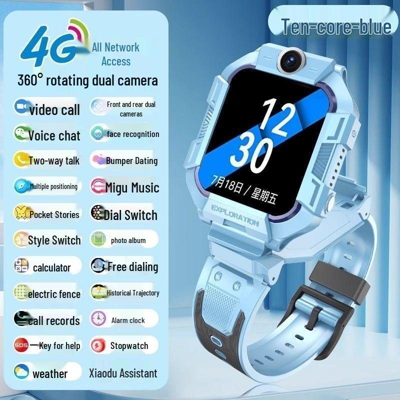 Оригинальные 5G умные часы для детей - водонепроницаемые, многофункциональные, с GPS, для мальчиков и девочек