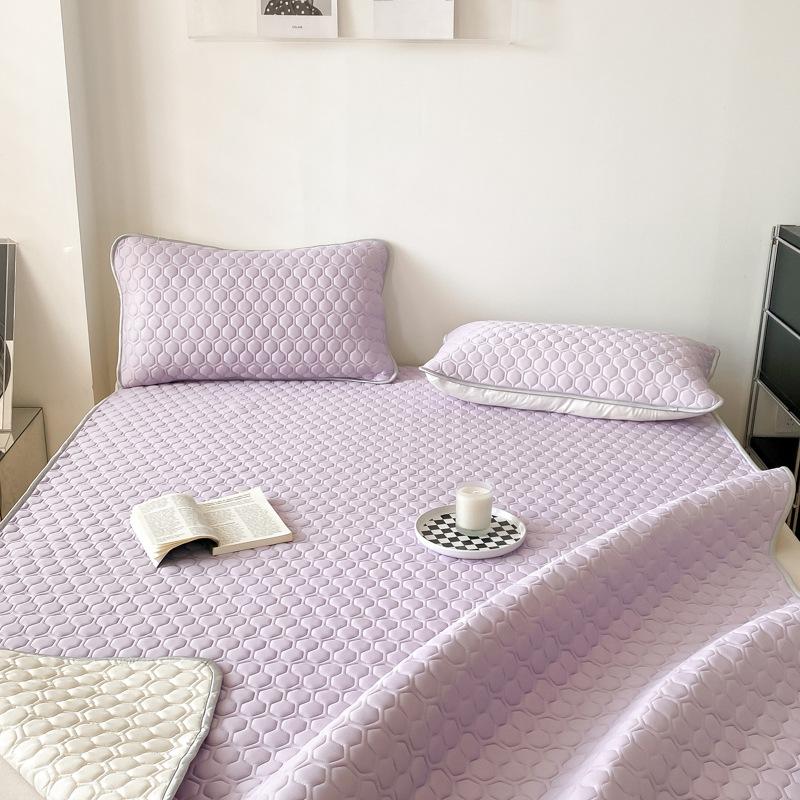 Summer Latex Cool Mat Soft Mat Bed Sheet Baby Washable Student Dormitory Single And Double Mattress Cover