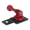 Motorcycle Action Camera Mount Aluminum Body And Secure Attachment Mechanism For First Person View Recording