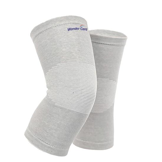 

Wonder Care Бамбуковые наколенники для мужчин/женщин, Поддержка колена для бега, тренажерного зала, бадминтона, спорта, Компрессионные наколенники - 1 пара(XL) XL