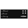 VidaXL Magnetic Wall-Mounted Glass Chalkboard 60 X 20 Cm