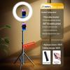 2023 Mobile Phone Live Broadcast Stand with Fill Light - Complete Set for Vibrato Shooting, Beauty Selfies, and Desktop Use