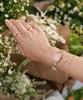 Lola Rose Starry Pink Mother-Of-Pearl Women'S Gemstone Ring