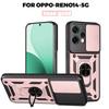Armor Magnetic Ring Bracket Case For OPPO Reno 14 Pro 14F 5G Slide Lens Protector Cover for Reno14 Reno14F Funda