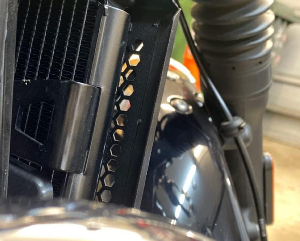 Vlfn Motorrad Kühlergrill Abdeckung Schutz Triumph Bonneville T100 Speed Twin Scrambler Für