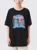 BEAMS BOY S/S TEE [Special Order] City Lights Bookstore Pat Ryan T-Shirt, Women's, Black, Size L