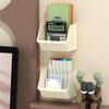 Wall-mounted Storage Box Kitchen Onion Ginger and Garlic Rack Ginger Garlic Wall-mounted Storage Basket Household Seasoning Storage Box