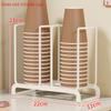 Kitchen Paper Cup Holder Disposables Cups Picker Multifunctional Desktop Cup Storage Rack Household Coffee Cup Holder For Home