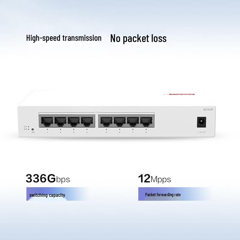 HUAWEI Kunling S210-8T 8-Port Gigabit Managed Switch