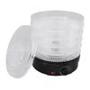Food Dehydrator Black ABS Fruit Vegetables Meat Touch Control Food Air Dryer for Home