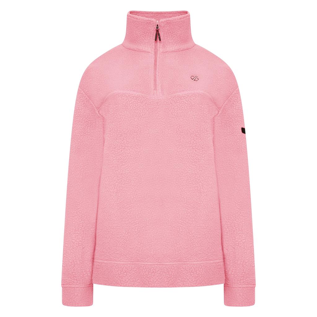 Womens/Ladies Context Borg Fleece Top