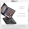 Novo Shimmering Powder Shimmer Waterproof Unicorn Eye Shadow Plate