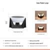 Waterproof Outdoor Solar Pillar Light for Walls, Gates, and Courtyards