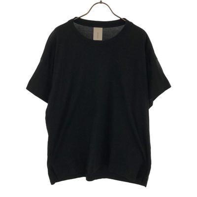 Eriutsugi made in Japan T-shirt a maniche corte F nero Donna Usato