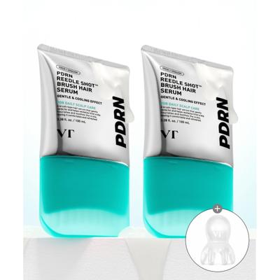 Vt Cosmetics [2set] Vt Pdrn Riddleshot Brush Hair Serum 2 Pcs  + Octopus Bracket 