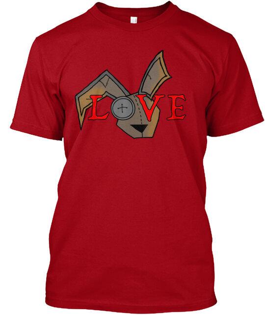 The Love Bunny T-Shirt Made in the USA Size S to 5XL 4XL