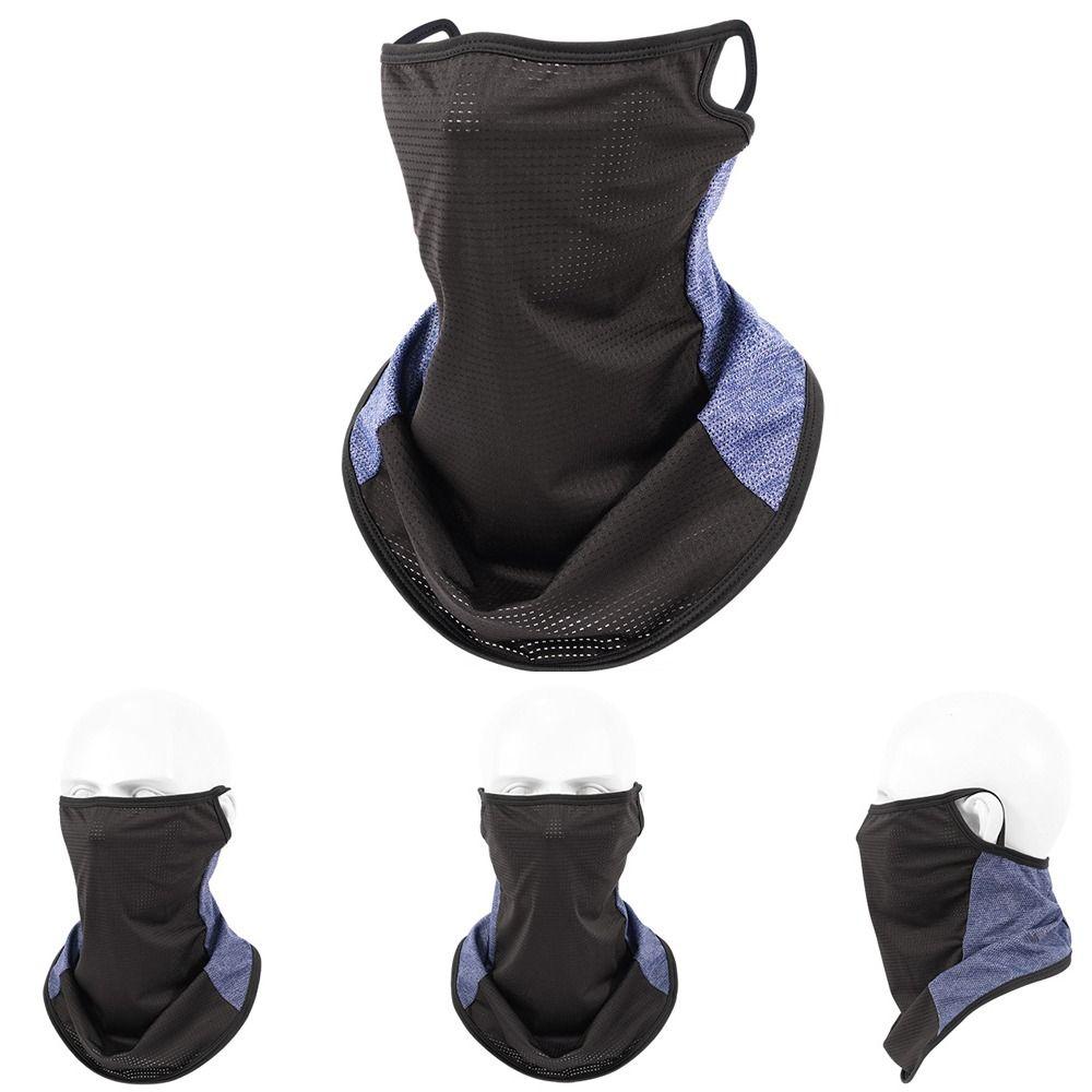 Ear-hanging Outdoor Cycling Neck Cover Breathable Triangle Scarf Riding Face Mask  Men Women