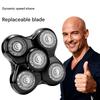 1/2/3Pcs Shaver Replacement Blade Heads Replacement for XR7000 Bald Head Electric Shaver Dry Wet Use Accessories