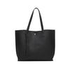 (Black) Women Shoulder Bag Tote Large Handbag Office Ladies Bags PU Leather