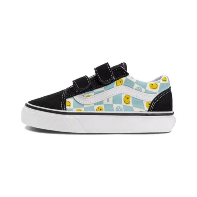 (PS) Vans Old Skool Melted Check Black Blue Kids VN0A38HDBML EU 31.5