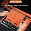 Fit For LYNK & Co 900 2025+ Car Specialized Wireless Charging Pad Center Console Non Slip Silicone Pad Interior Decoration
