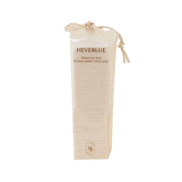 HEVEBLUE - Биоразлагаемые ватные диски без отбеливателя 70 pcs