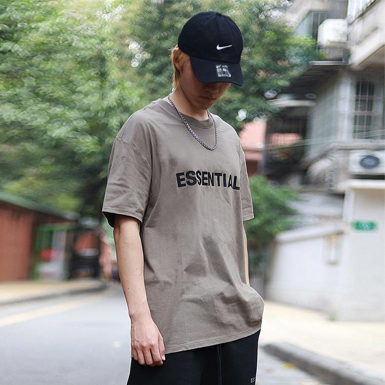 Fear of God Essentials SS20 Graphic Logo T-Shirt 'Charcoal' Men's FOG-SS20-406