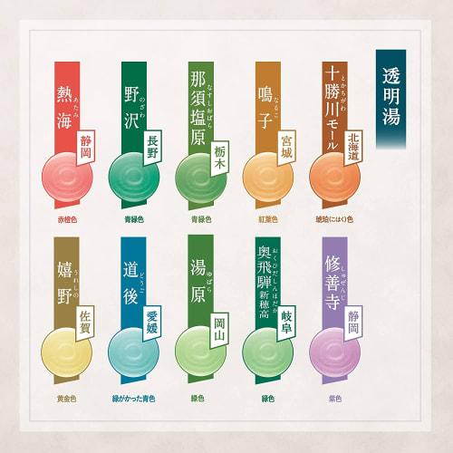 Kochi Bath Japans Famous Hot Springs 30g X 56 Packages, 18 Types In Total, Individually Wrapped Assorted Bath Salts