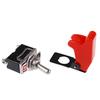 Toggle Switch Cover On/Off Switch Metal Lever Car Dash Light With Missile Cover
