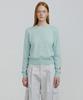 MOLLIOLLI Mony Round Neck Cashmere Knit [Light Sage]