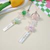 Handmade Bird Wind Chime Phone Strap Unique Flower Pendant Women Key Jewelry Acrylic Texture Suitable for Fashion Women