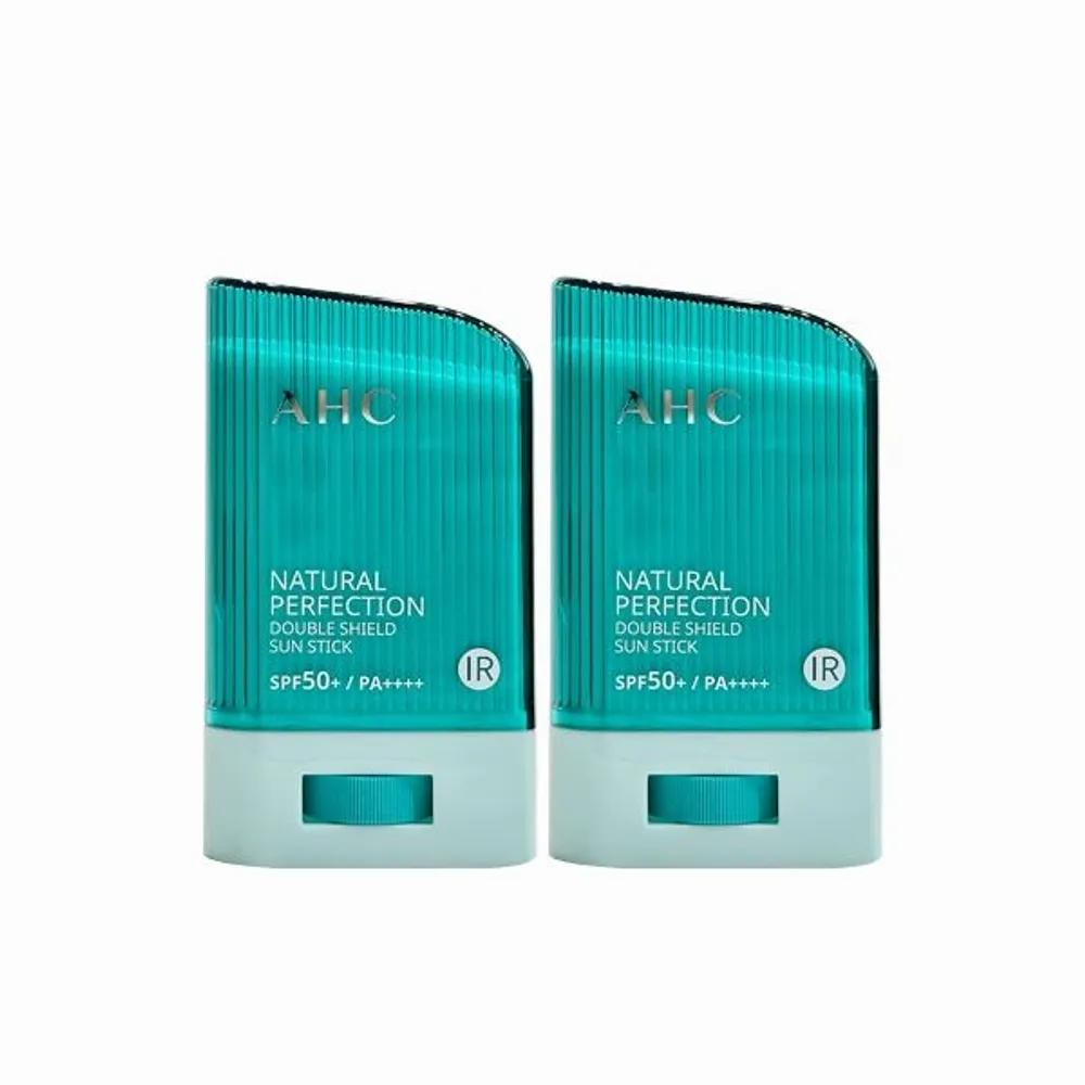 

Солнцезащитный крем AHC Natural Perfection Double Shield (зеленый) 22g (SPF50 +) 2 куска Perfection Double Shield Sun Stick (Green)