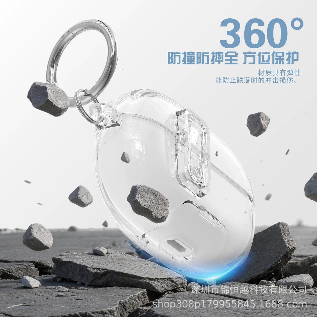 Anwendbar auf Huawei-Kopfhörer FreeBuds pro1 Schutzhülle unsichtbarer Ständer pro1/pro1 transparente elastische Abdeckung Sturzschutz