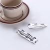 Korean Style Rectangle Side Bangs Hair Clips Punk Hair Clips Metal Hair Pins Fix Fringe Barrette