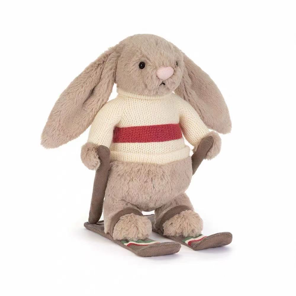 Plüschhase Mit Gesticktem Gesicht Als Geburtstagsgeschenk Für Kinder