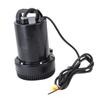 Direct Current Submersible Pump 220W 26ft Lift 1in Stainless Steel Dia for Farming Garden Irrigation Watering Black