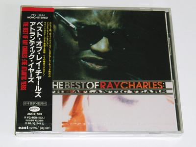 CD RAY CHARLES - Best of Ray Charles: The Atlantic Y AMCY763 Rhino Records 1994 Japan Soul/Funk Used
