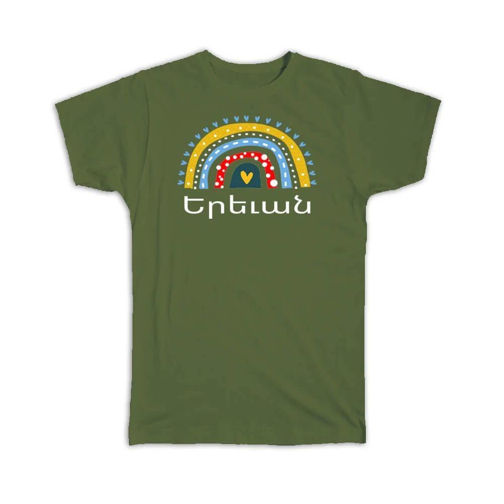 Gift T-Shirt : Armenia Armenian Rainbow XL