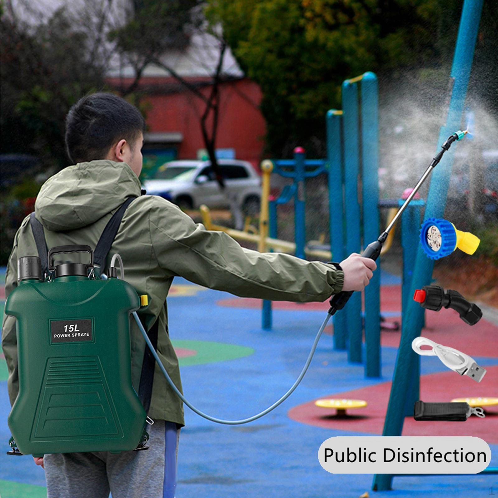 

Электрический опрыскиватель сельскохозяйственный дозатор 15 л портативный регулируемый многоцелевой мощный сад