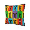 Greyhound Semaphore Nordic Throw Pillow Cover Decoration Whippet Sighthound Dog Car Cushion