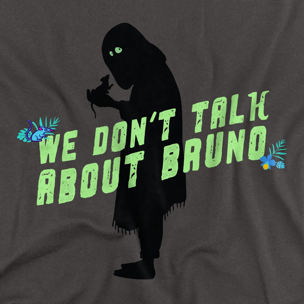 Encanto Unisex Adult We DonÂ´t Talk About Bruno Silhouette T-Shirt