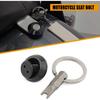Seat Bolt Screw 1/4"-20 Thread with Anti Theft Ring for Harley Sportster Dyna Softail Touring Road King Electra Glide Street Glide CVO 1996-2024