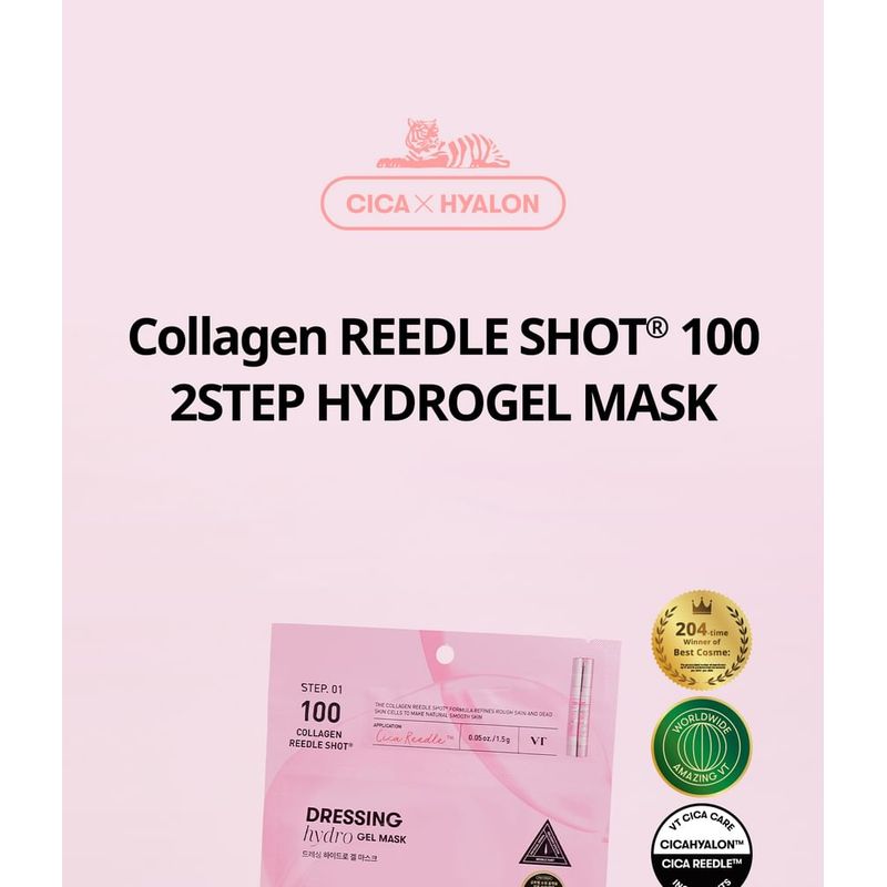 VT Collagen Reedle Shot 100 2Step Hydrogel Mask Bundle Set