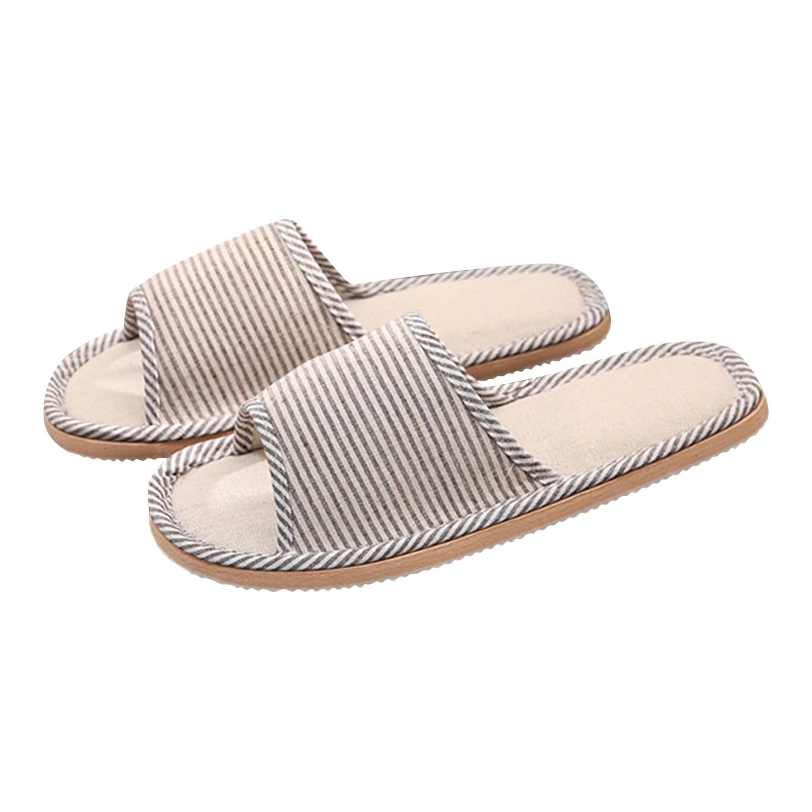 

Женские и мужские модные повседневные домашние тапочки для пар, домашние сандалии на плоской подошве 44-45