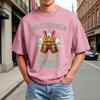 Men's Summer Short Sleeve T-Shirt Crew Neck Casual Comfortable Lightweight Tee with Oktoberfest Inspired Print Suitable for Everyday Wear