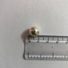 999 Pure Silver Handmade Silver Ball, Round Ball, Spherical Ball, Round Shape 9-10mm Dia, 4.8-5.2 Gms Temple Pooja