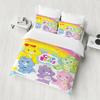 Care Bears Anime Bedding Set Duvet Cover 1009 Polyester Suitable For Children And Adults 3-Piece Set